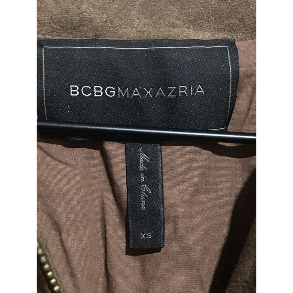 BCBG Maxazria Cowgirl Chic Western Suede Fringe Cropped Jacket Size XS - Picture 4 of 12